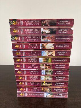 Love Inspired Historical Romance Bundle Of Twelve Paperback Romance Novels Books